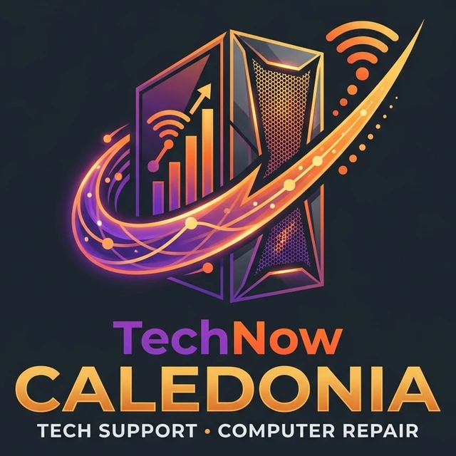 TechNow Caledonia - Tech Support and Computer Repair logo